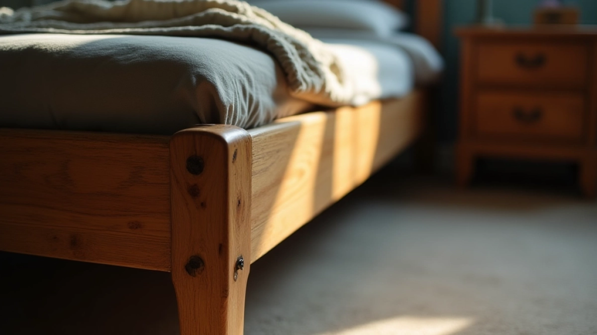 Co zrobić żeby drewniane łóżko nie skrzypiało