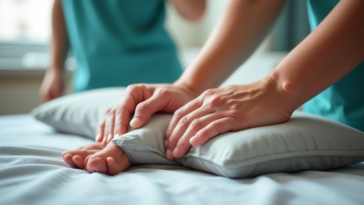 Jak podciągnąć chorego w łóżku