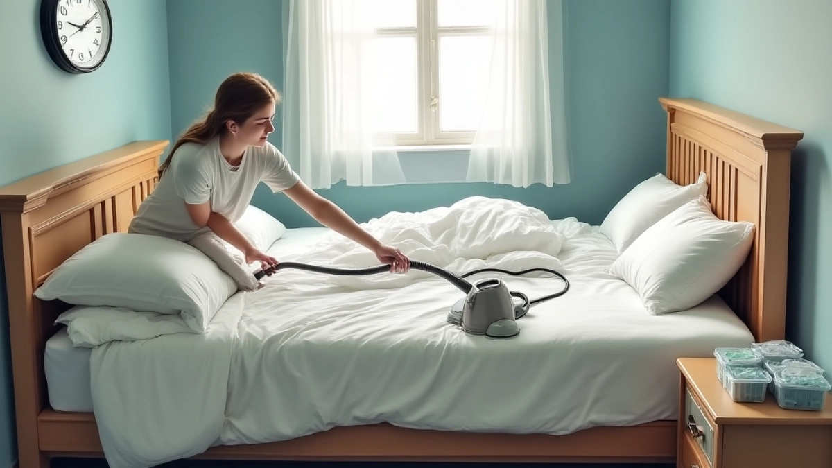 Jak pozbyć się wszy z łóżka