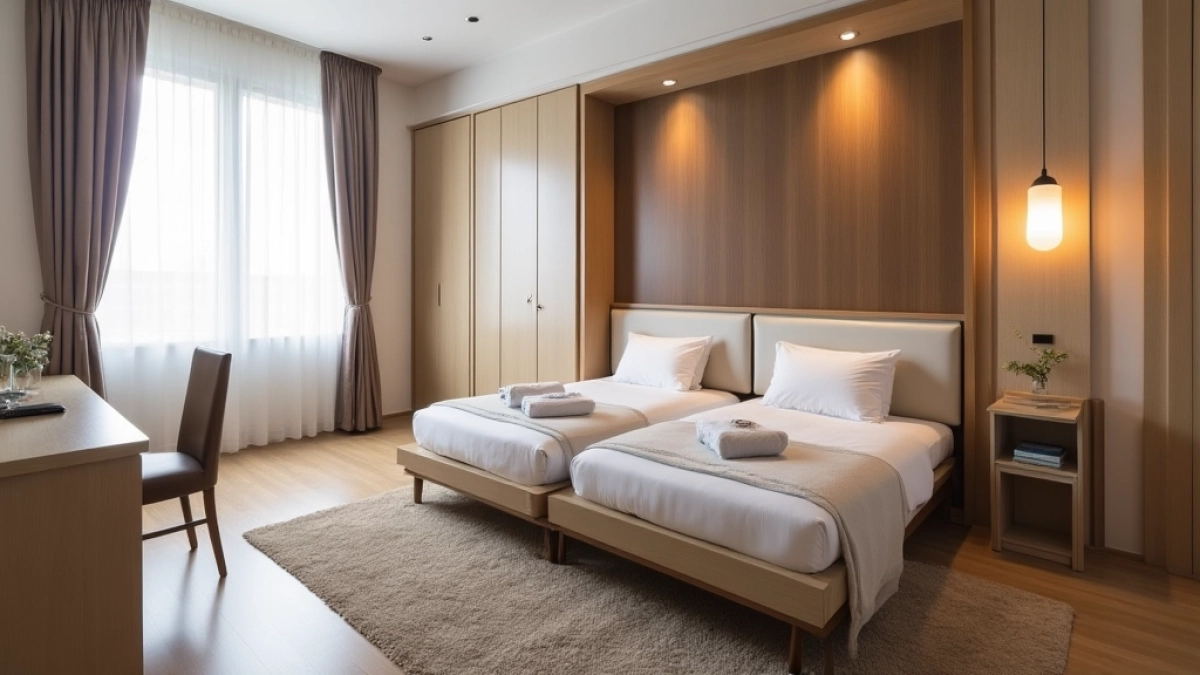 Jak ustawić dwa łóżka w jednym pokoju