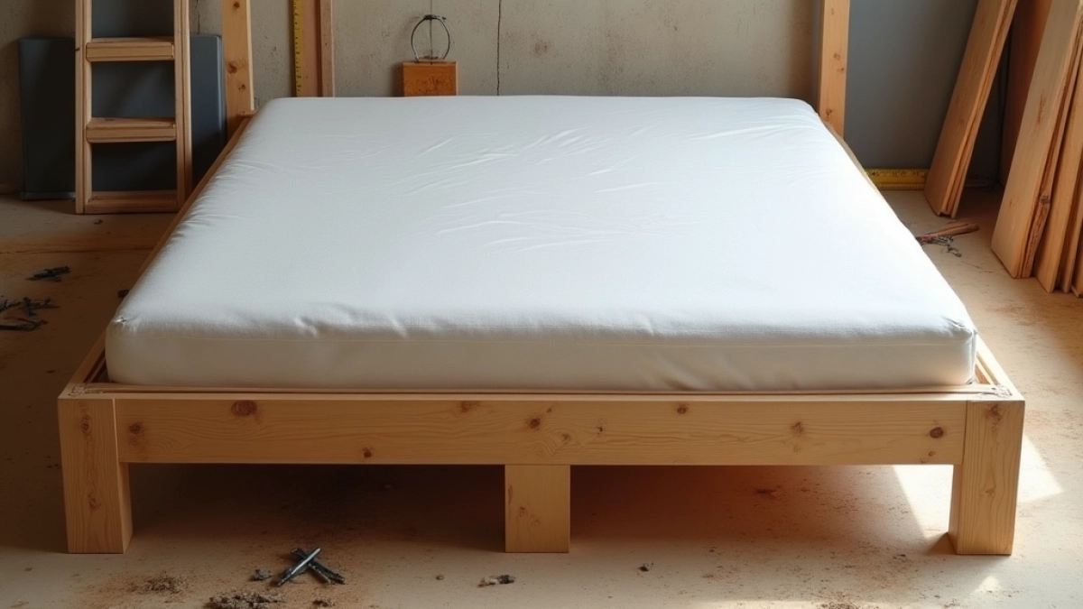 Jak zrobić łóżko pod materac