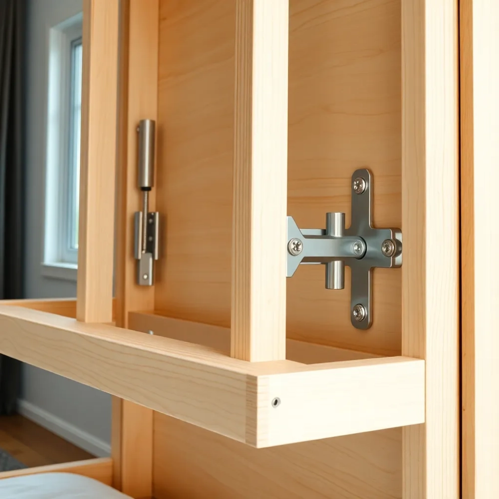 Jak zrobić łóżko składane na ścianę