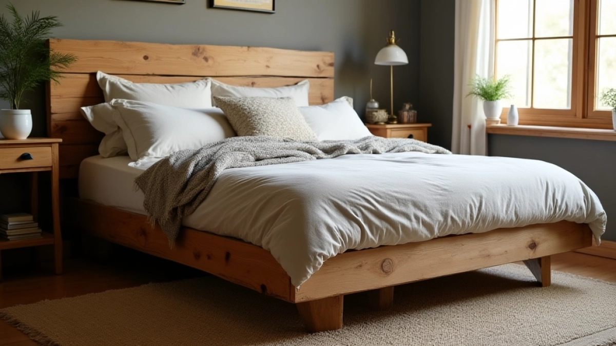 Jak zrobić łóżko z desek