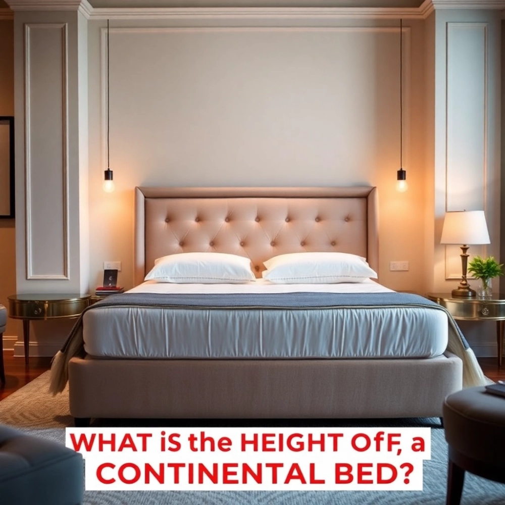 Jaka Wysokość Łóżka Kontynentalnego