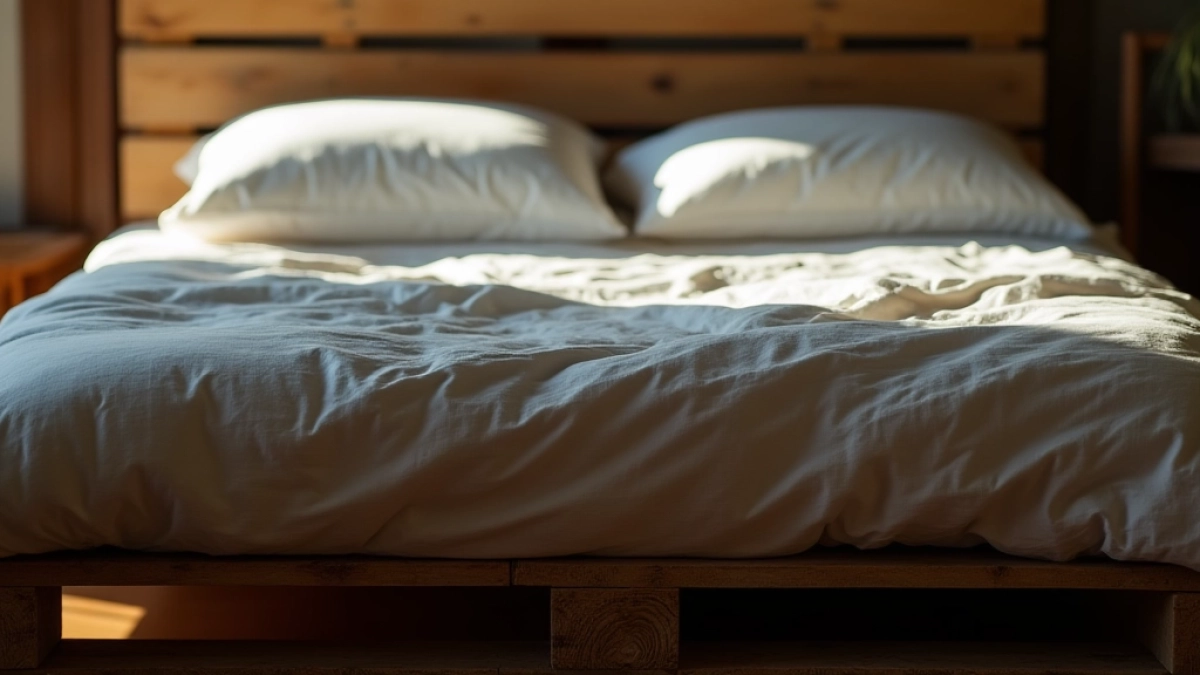 Jaki materac na łóżko z palet