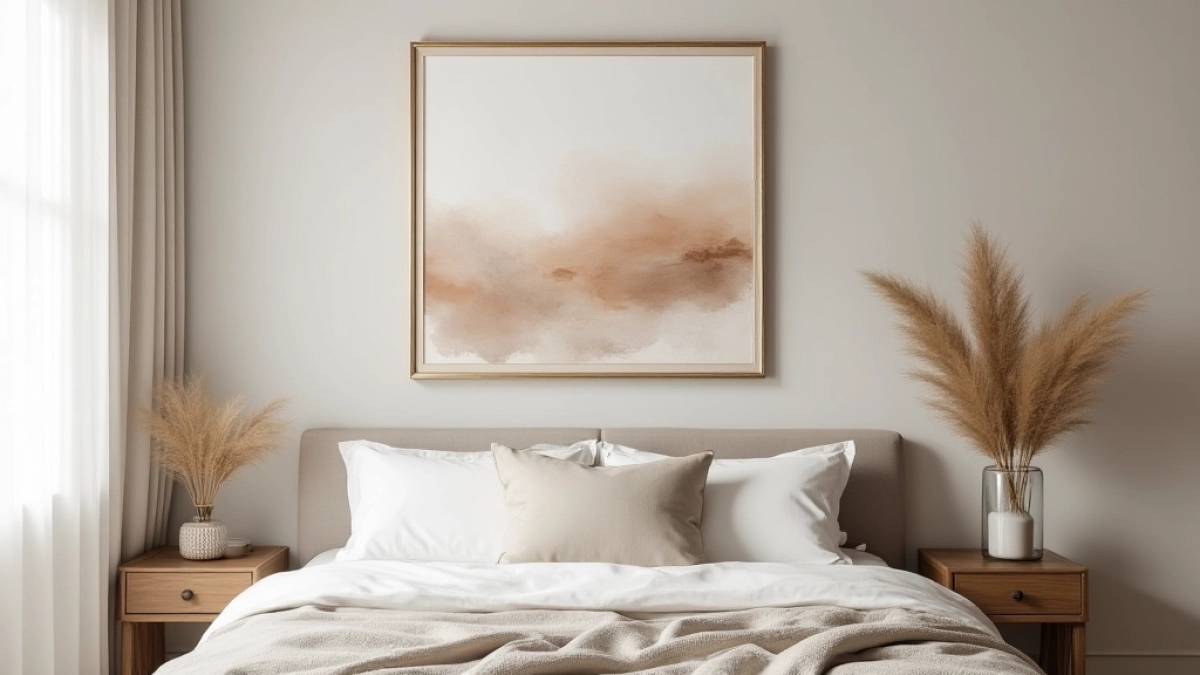 Obraz do sypialni nad łóżko inspiracje