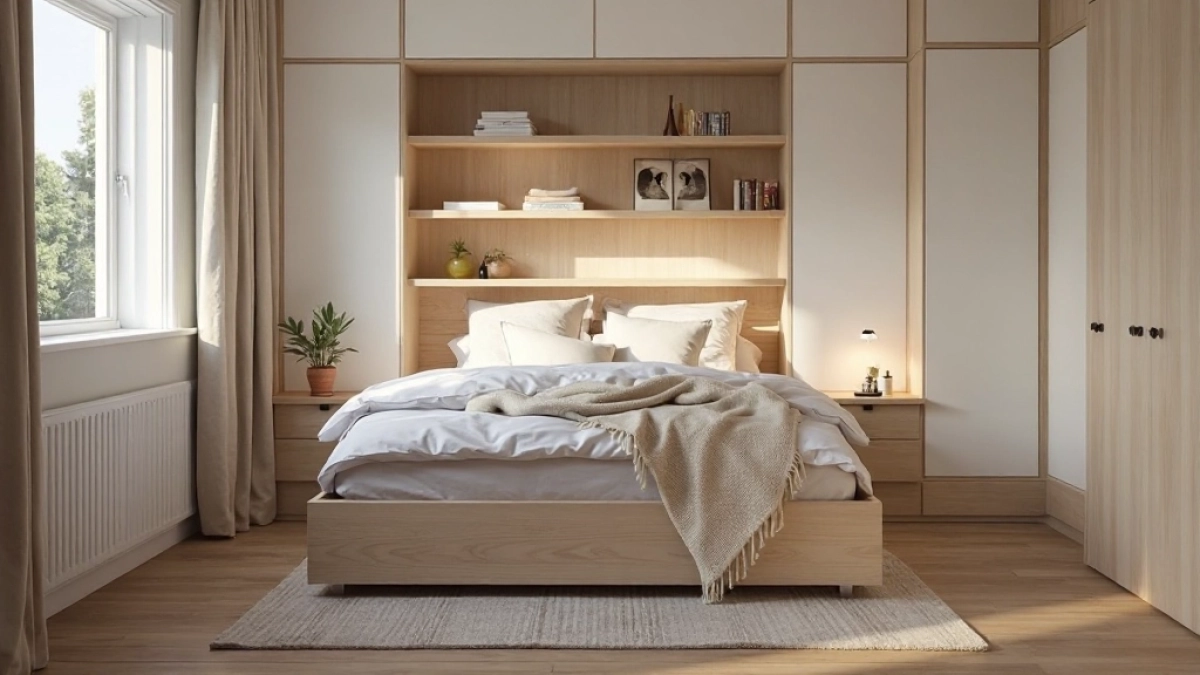 Pomysł na łóżko w małym pokoju