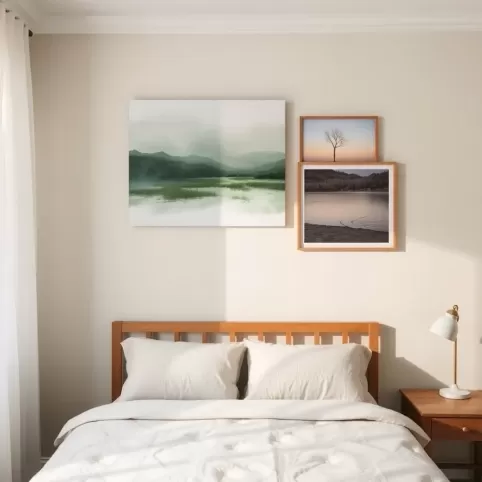 co powiesić nad łóżkiem w sypialni