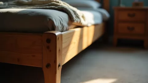 Co zrobić żeby drewniane łóżko nie skrzypiało