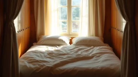 Jak oddzielić łóżko w salonie