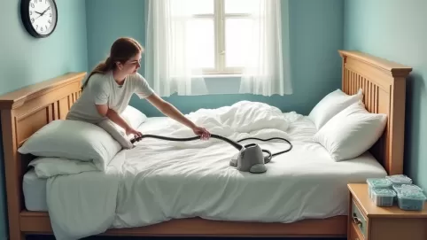 Jak pozbyć się wszy z łóżka