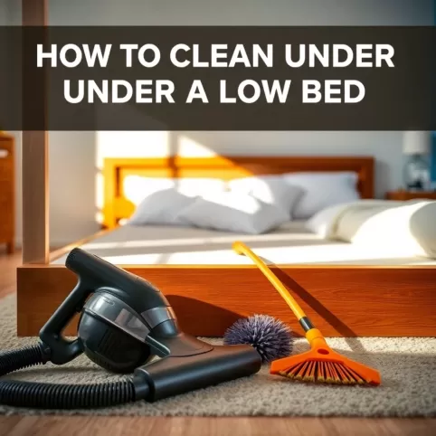 Jak Sprzątać Pod Niskim Łóżkiem