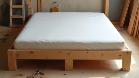 Jak zrobić łóżko pod materac