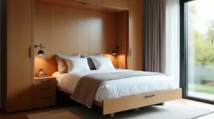 Jak zrobić łóżko w szafie