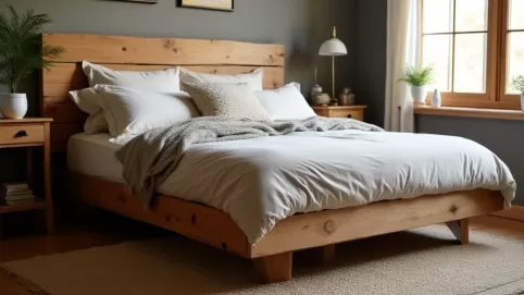 Jak zrobić łóżko z desek