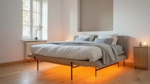 jakie łóżko przy ogrzewaniu podłogowym