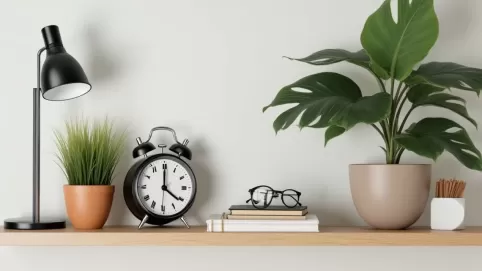 Półka nad łóżkiem inspiracje